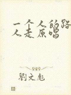 一个人的路一个人走原唱封面