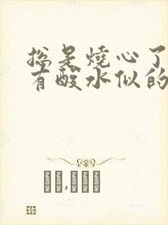 总是烧心了嘴里有酸水似的封面