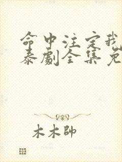 命中注定我爱你泰剧全集免费观看