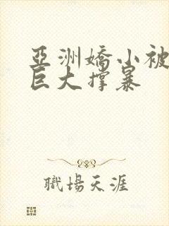 亚洲娇小被黑人巨大撑暴