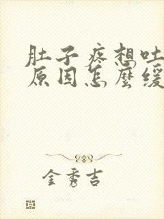 肚子疼想吐什么原因怎么缓解