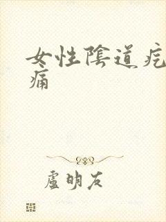 女性阴道疙瘩坠痛