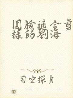 圆脸适合剪什么样的刘海