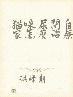 猫咪尿闭自己在家怎么治疗