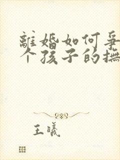 离婚如何争取两个孩子的抚养权