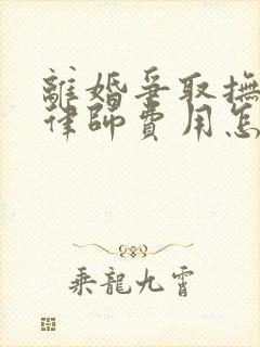 离婚争取抚养权律师费用怎么收取