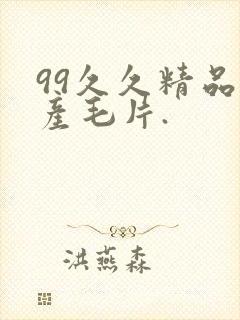 99久久精品国产毛片.