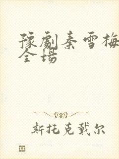 豫剧秦雪梅吊孝全场封面