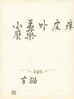 小弟外皮痒用什么药