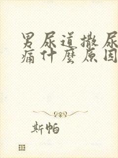 男尿道撒尿有点痛什么原因封面