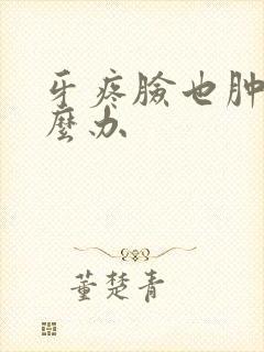 牙疼脸也肿了怎么办