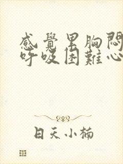 感觉累胸闷气短呼吸困难心慌