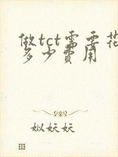 做tct需要花多少费用