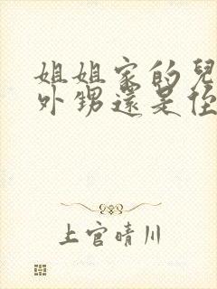 姐姐家的儿子叫外甥还是侄子