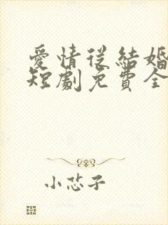 爱情从结婚开始短剧免费全集免费播放