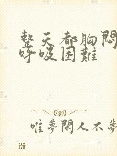 整天都胸闷气短呼吸困难封面