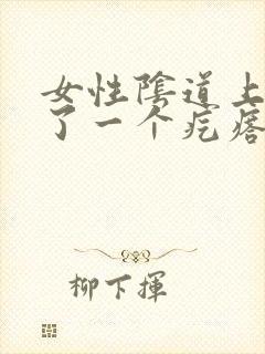 女性阴道上面长了一个疙瘩怎回事