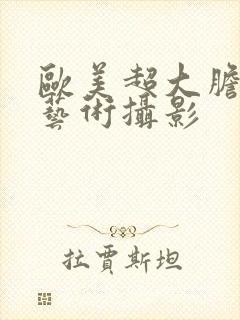 欧美超大胆人体艺术摄影封面