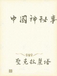 中国神秘事件录封面