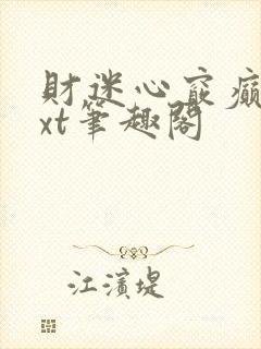 财迷心窍癫婆txt笔趣阁封面