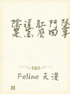 阴道肛门坠胀感是怎么回事