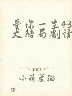 爱你一生43集大结局剧情封面