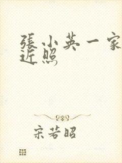 张小英一家三口近照