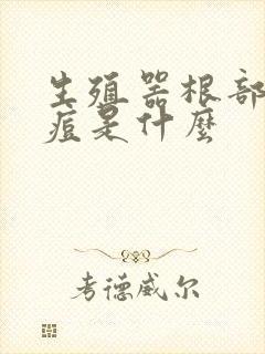 生殖器根部长痘痘是什么