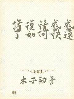 修复情感感情淡了如何快速挽回婚姻