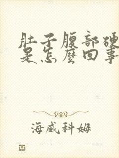 肚子腹部硬还疼是怎么回事