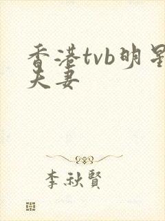 香港tvb明星夫妻