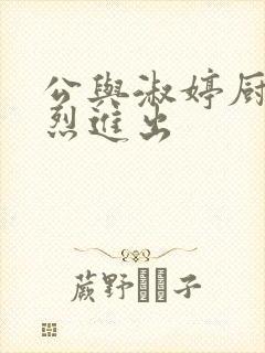 公与淑婷厨房猛烈进出