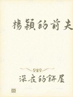 杨颖的前夫是谁封面