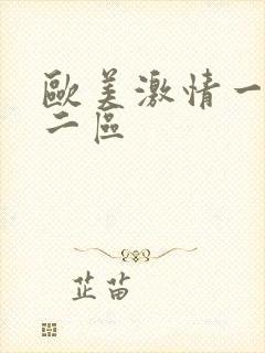 欧美激情一区,二区封面