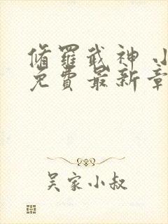 修罗武神 小说免费最新章节