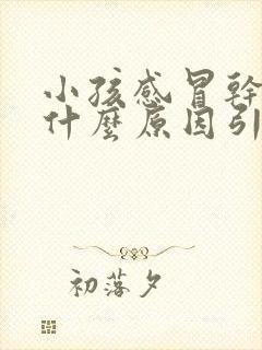 小孩感冒干咳是什么原因引起的封面