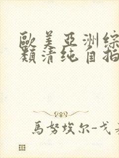 欧美亚洲综合另类清纯自拍封面