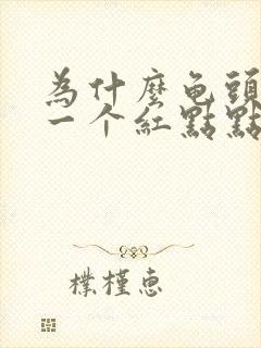 为什么龟头上有一个红点点啊封面