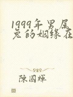 1999年男属兔的姻缘在哪年