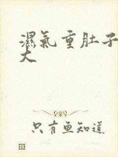 湿气重肚子特别大