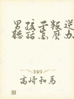 男孩子叛逆期不听话怎么办