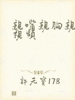 亲嘴亲胸亲下面视频