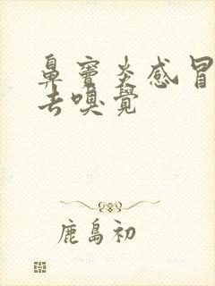 鼻窦炎感冒后失去嗅觉封面