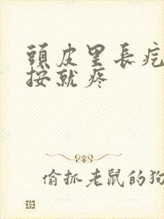 头皮里长疙瘩一按就疼