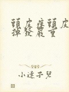 头皮痒头皮屑多掉发严重