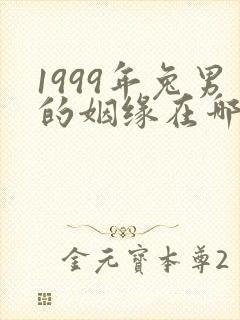 1999年兔男的姻缘在哪