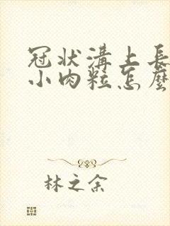 冠状沟上长几个小肉粒怎么办