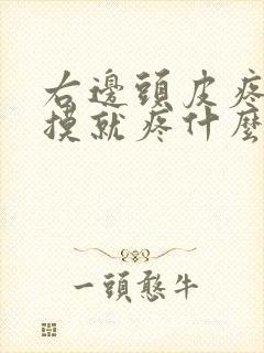 右边头皮疼痛一摸就疼什么原因