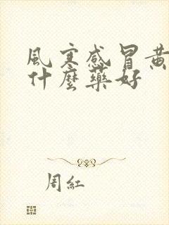 风寒感冒黄痰吃什么药好