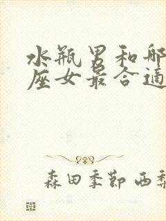 水瓶男和哪个星座女最合适